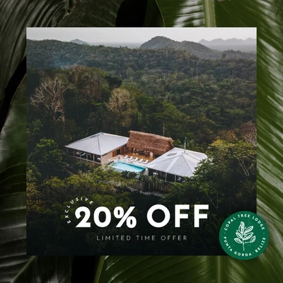 Copal Tree Lodge 20 Percent Off - Limited Offer Sale