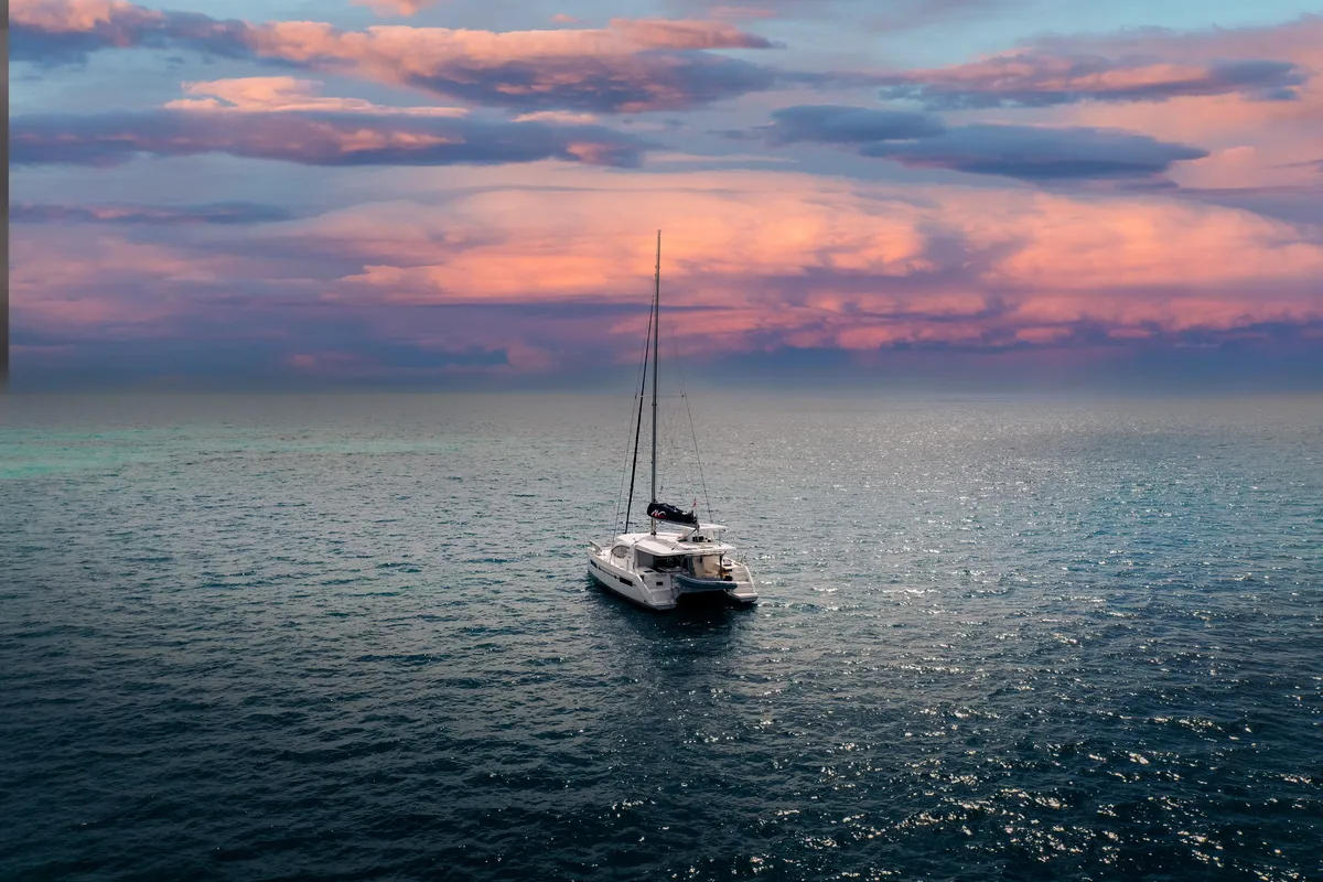 Sunset catamaran tour