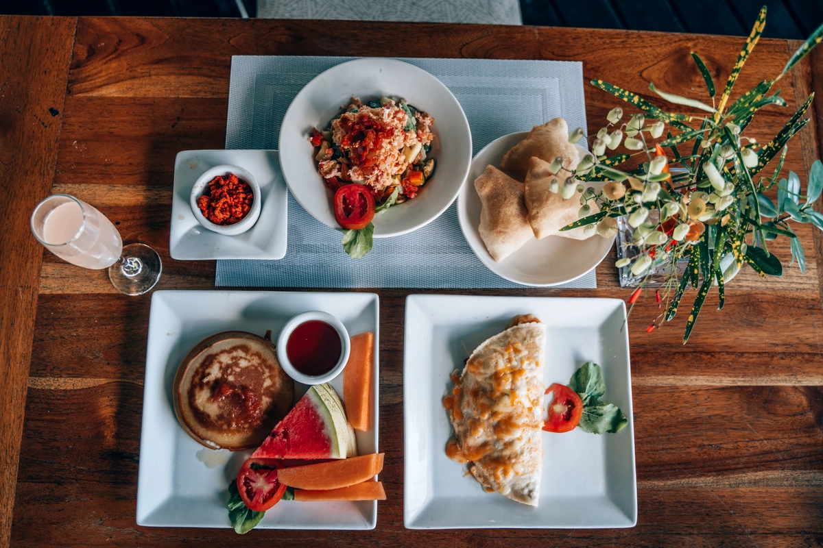 Breakfast at Copal Tree Lodge