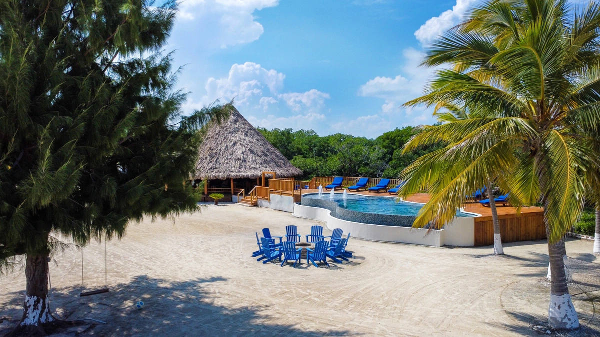 Island Infinity Pool at Royal Belize