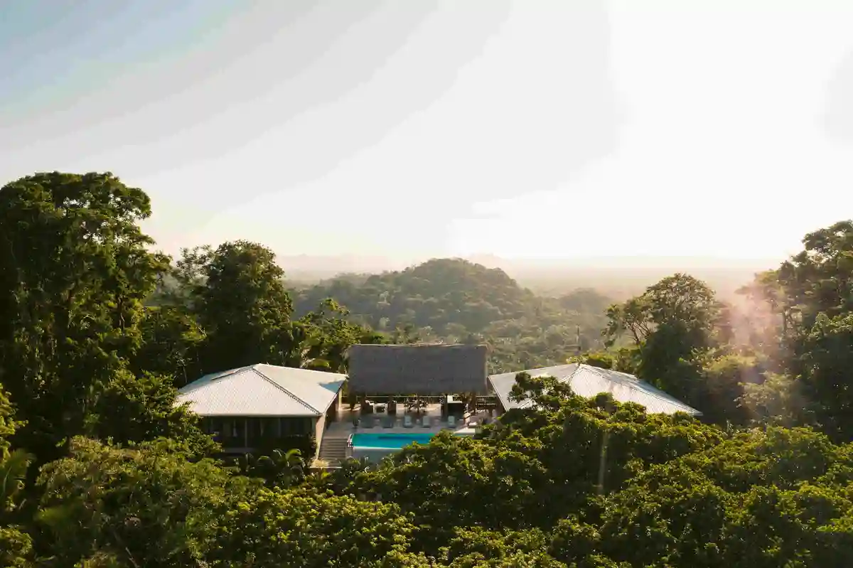 Signature Canopy Suites Infinity Pool at Copal Tree Lodge