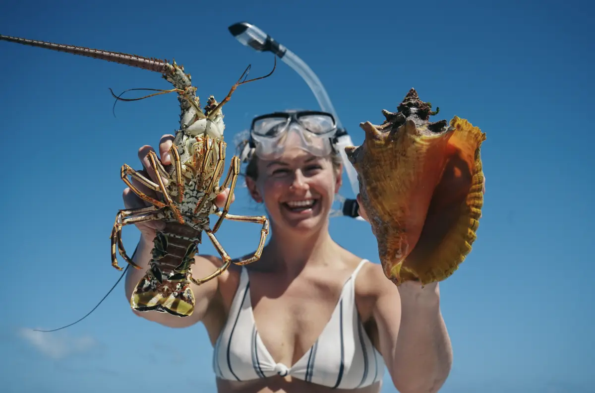 Lobster Conch Hunt Snorkeling Excursion - MuyOno Resorts