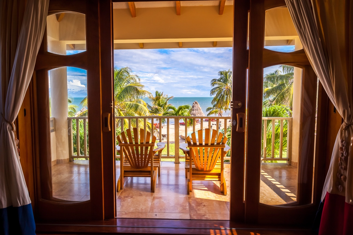 Caribbean-View Beach House in Belize at Hopkins Bay Resort - MuyOno Resorts