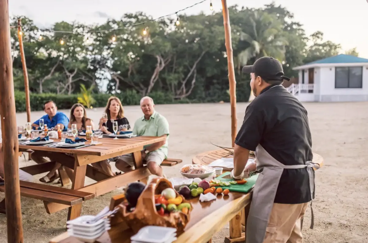 Private Chef Dining Experience at Royal Belize - MuyOno Resorts