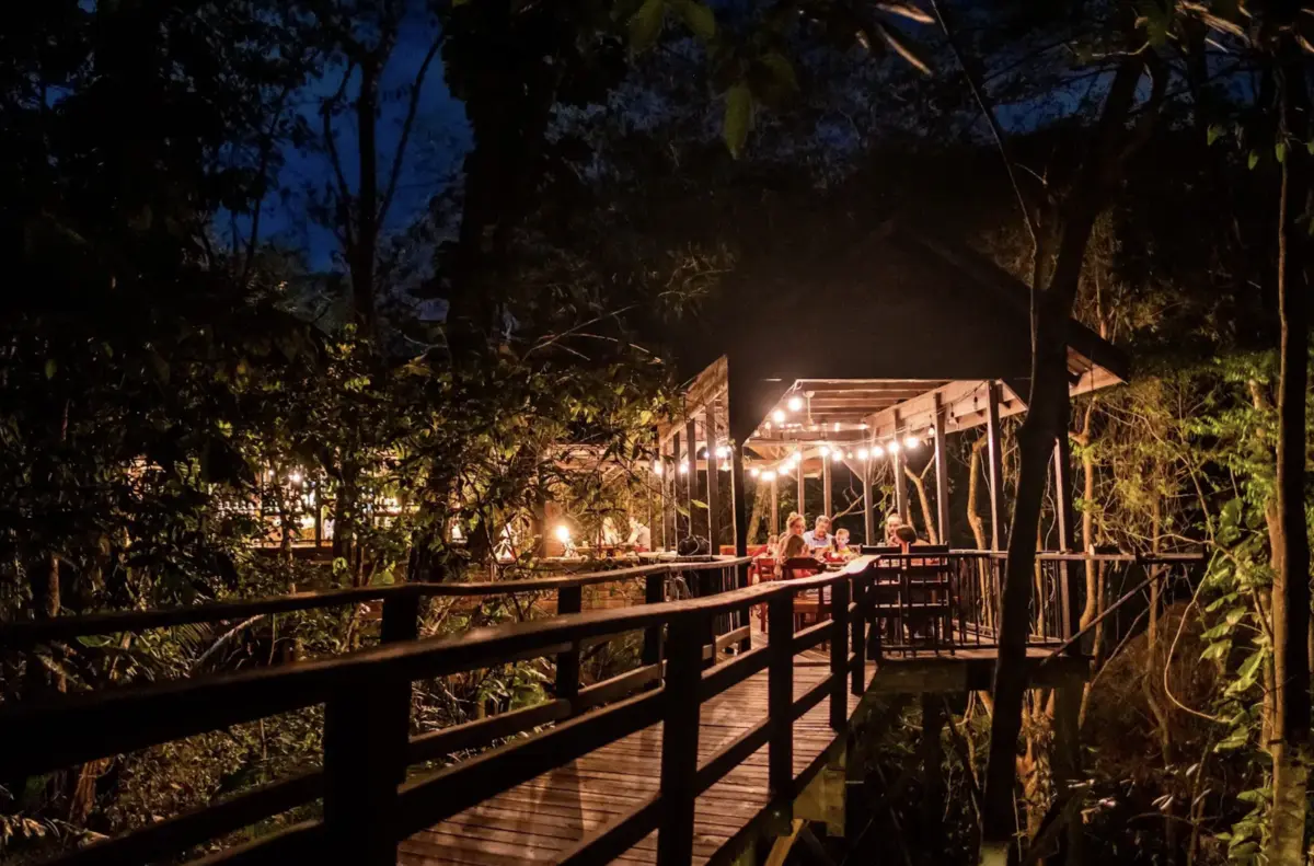 Treehouse Bar Restaurant at Sweet Songs Jungle Lodge - MuyOno Resorts